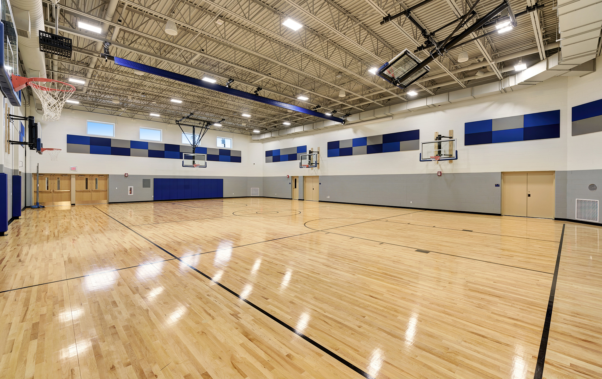 Jackson Elementary School interior expansion and renovation photography. Somerville Architects & Engineers.