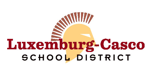 luxemburg casco school district logo