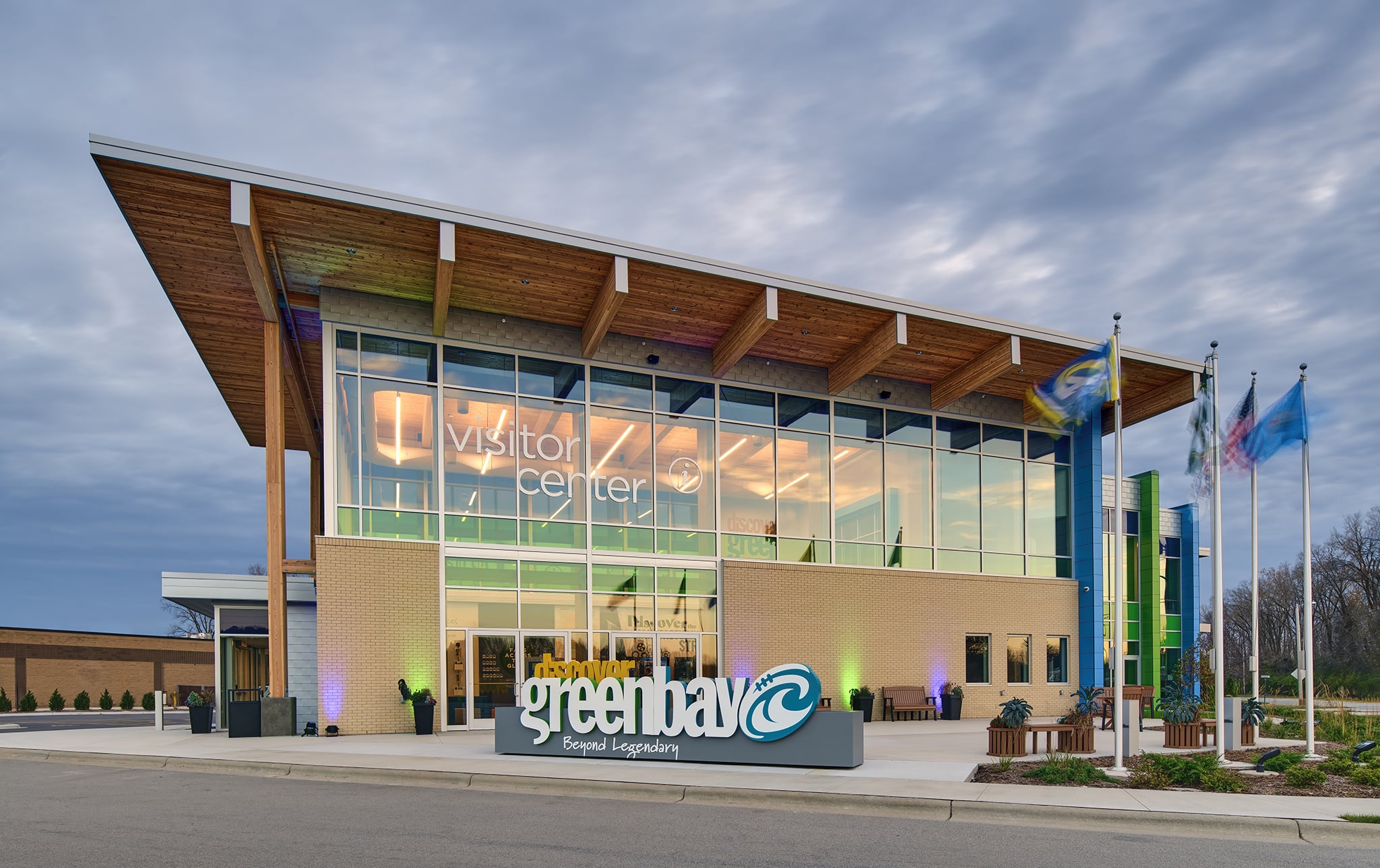 Discover Green Bay Visitor Center - project by Somerville Inc