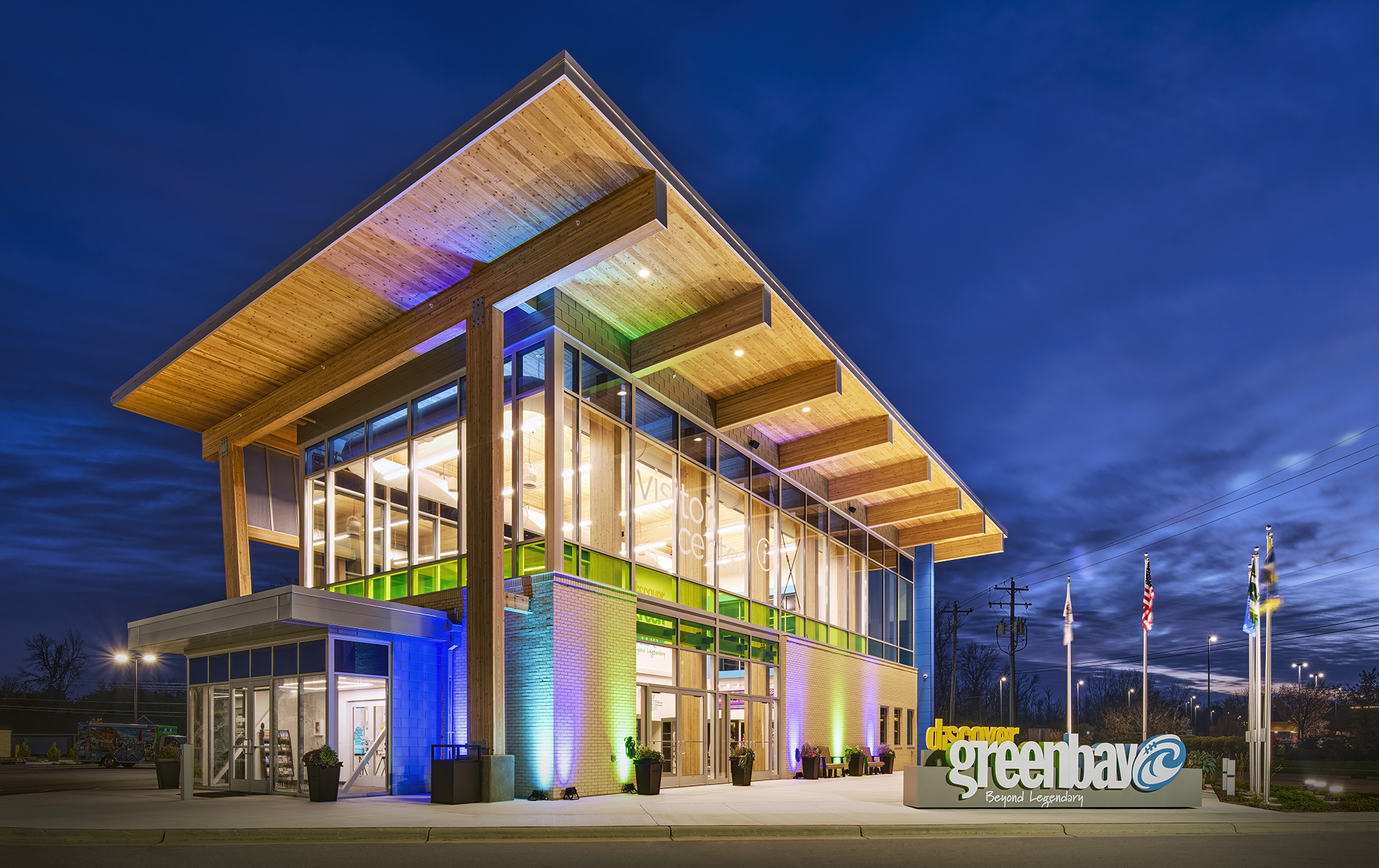 Discover Green Bay Visitor Center - project by Somerville Inc